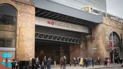 Entrada a la estación de London Bridge
