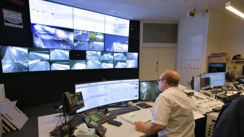 Sydney Harbour Tunnel monitors
