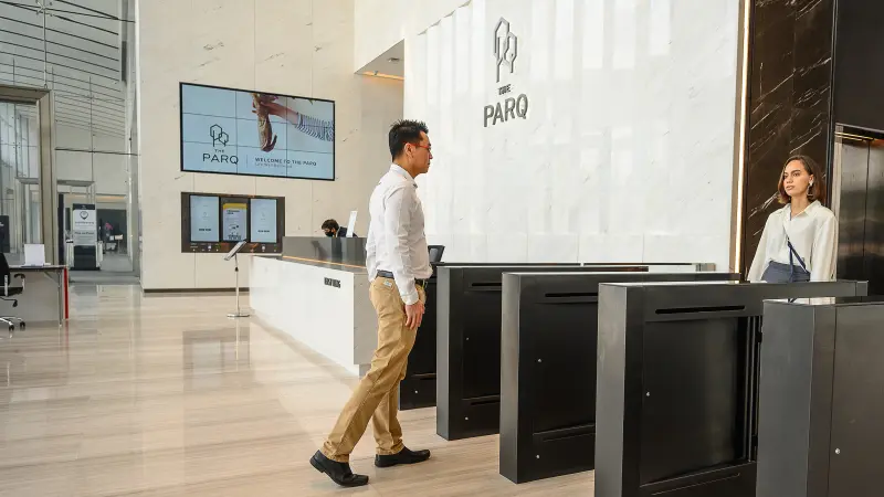The PARQ access gantries