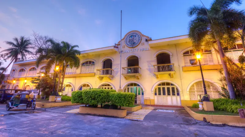 External view of Vigan city hall