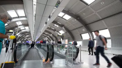 Airport elevator runway