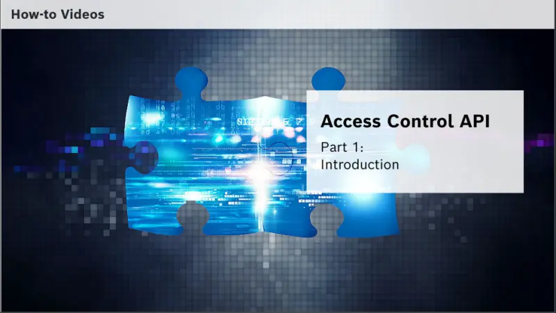 Access Management System - Access Control API - Part 1 Introduction