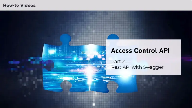 Access Control API - Part 2 REST API with Swagger