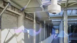FLEXIDOME panoramic 5100i installed in a large industrial facility