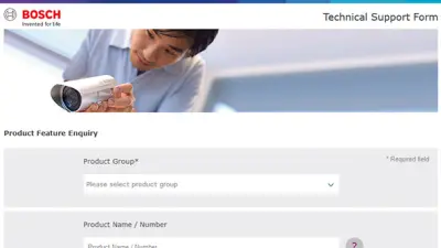 Product feature enquiry